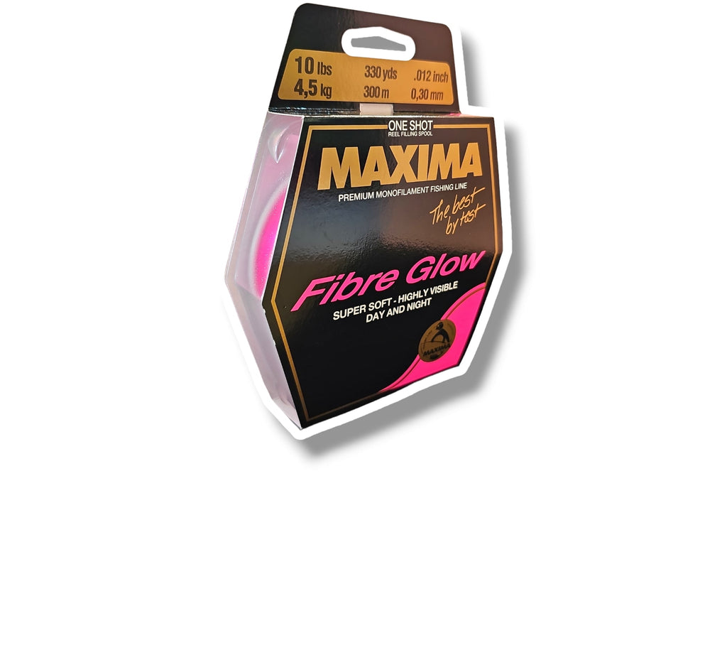 Maxima - Fibre Glow Pink 300m Spools