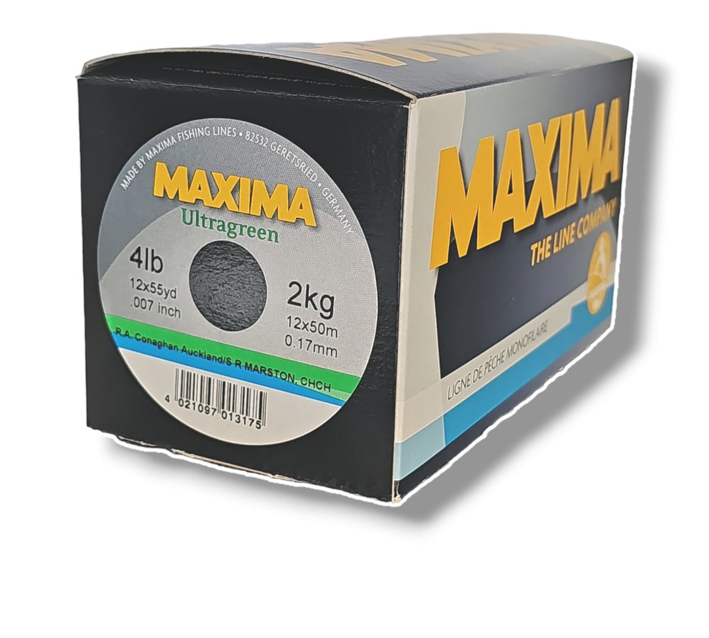 Maxima - Ultragreen 50m Spools (Box of 6-12)