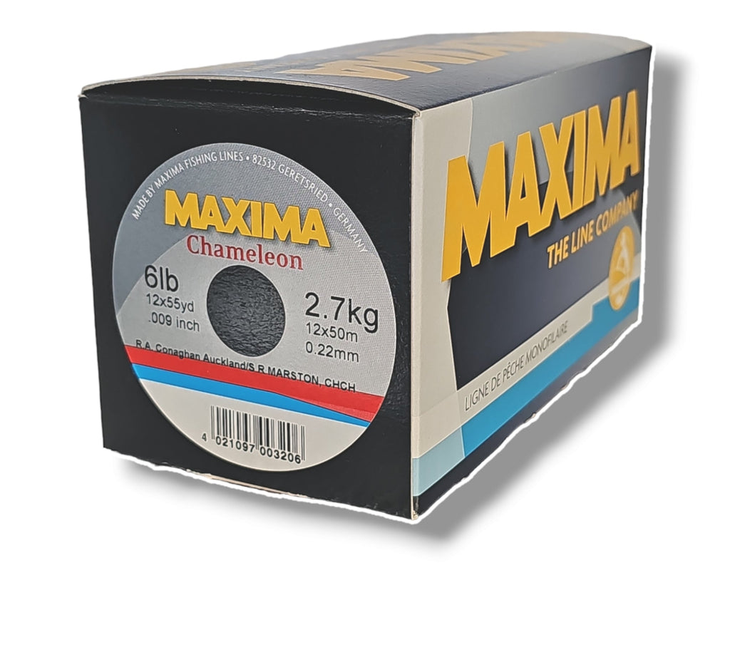 Maxima - Chameleon 50m Spools (Box of 12)
